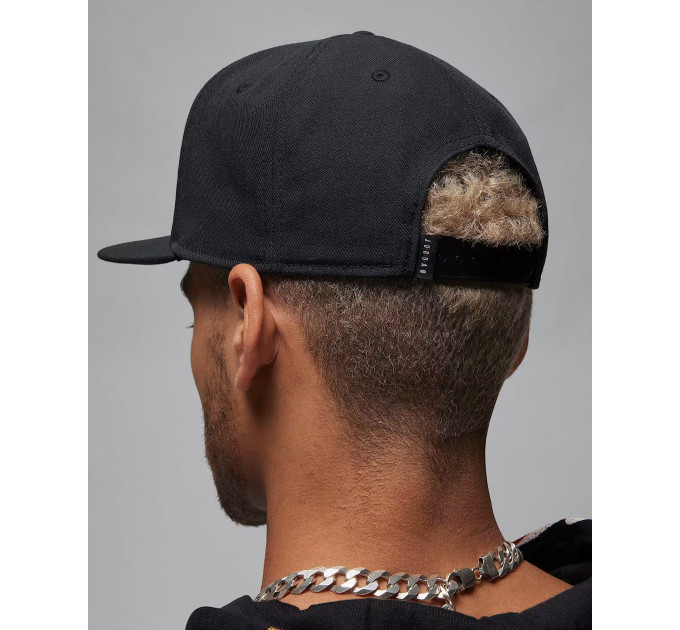 Бейсболка Jordan U PRO CAP S FB JUMPMAN Чорний M-L (7dFV5296-011 M-L)