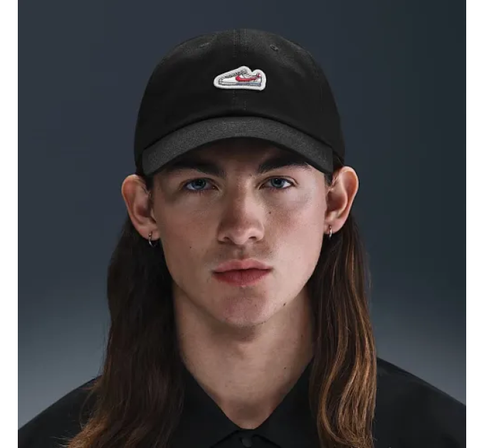 Бейсболка Nike U CLUB CAP U CB CRTZ PTCH L Чорний S-M (7dHJ7124-010 S-M)