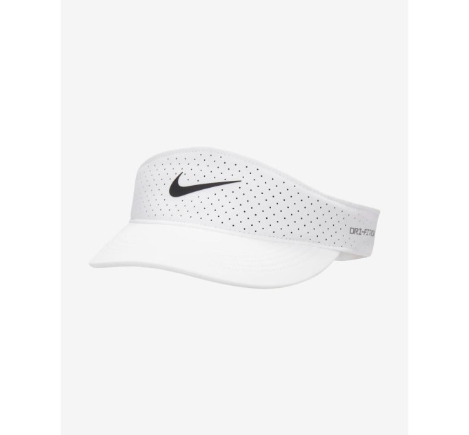 Козирок Nike Dri-fit Advantage ACE VISOR white M/L FB6443-100 M/L Козирок Nike Dri-fit Advantage ACE VISOR white M/L FB6443-100 M/L