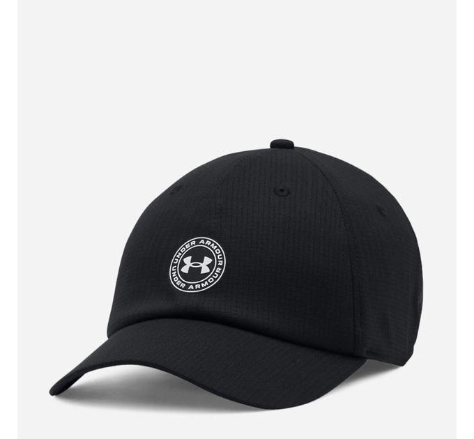 Жіноча Кепка UA W Iso-chill Armourvent Adj Чорний OSFM (1383445-001)