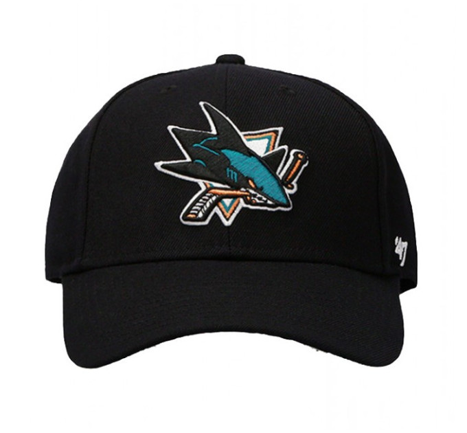 Кепка MVP 47 Brand NHL SAN JOSE SHARKS One Size Black gray H-MVP22WBV-BK