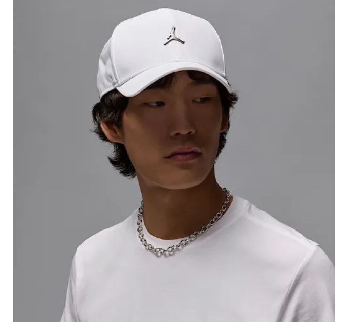 Бейсболка Jordan U J RISE CAP S CB MTL JM Білий L-XL (7dHM5750-100 L-XL)