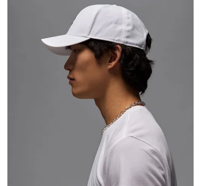 Бейсболка Jordan U J RISE CAP S CB MTL JM Білий L-XL (7dHM5750-100 L-XL)