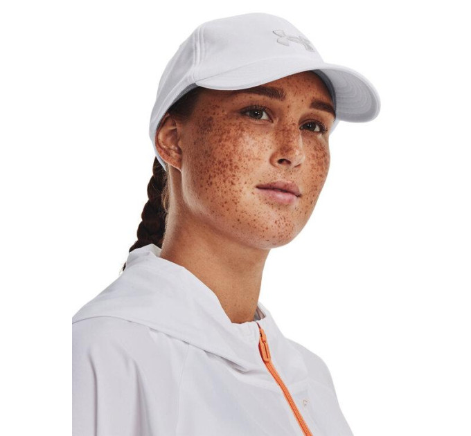 Жіноча Кепка UA Women's Blitzing Adj Білий One Size (1376705-100)