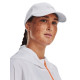 Жіноча Кепка UA Women's Blitzing Adj Білий One Size (1376705-100)