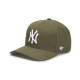 Кепка 47 Brand DP NEW YORK YANKEES COLD ZONE зелений Уні OSFM B-CLZOE17WBP-SWA