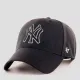 Кепка MVP 47 Brand MVP NY YANKEES SNAPBACK чорний УНІ OSFA B-MVPSP17WBP-BKC