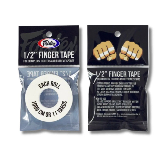 Тейп боксерський Fairtex TAP3 White Тейп боксерський Fairtex TAP3 White