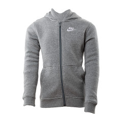 Дитяча Кофта Nike B NSW HOODIE FZ CLUB Сірий S (BV3699-091 S)