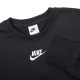 Дитяча Кофта Nike G NSW CLUB FLC BF CREW LBR Чорний S (DD7473-010 S)