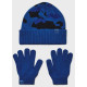 Набір шапка і рукавички UA B Beanie/Glove Combo синій Діт OFSM 197777354860