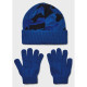 Набір шапка і рукавички UA B Beanie/Glove Combo синій Діт OFSM 197777354860