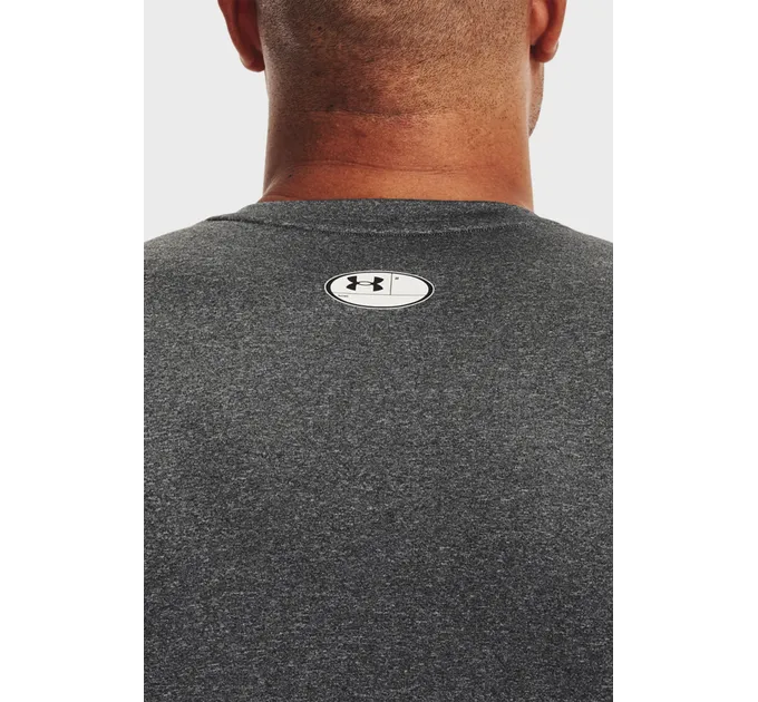Футболка UA HG Armour Comp SS Сірий Чол M (1361518-090)
