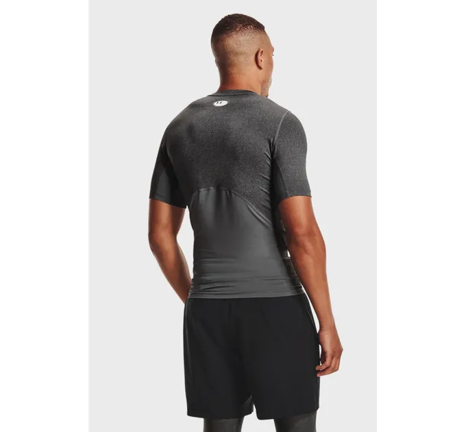 Футболка UA HG Armour Comp SS Сірий Чол S (1361518-090)