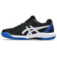 Дитячі кросівки Asics Gel-Dedicate 8 GS Чорний Синій 38 (1044A077-002 38)