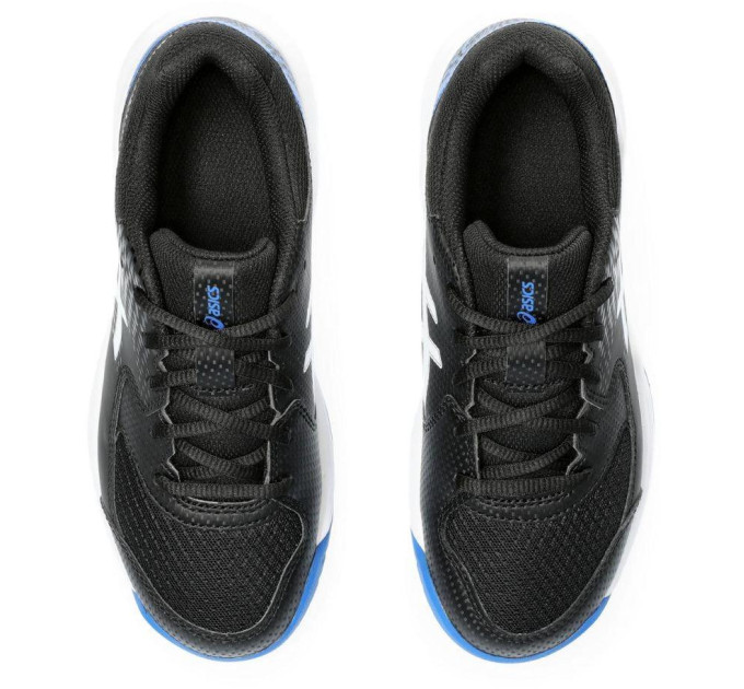 Дитячі кросівки Asics Gel-Dedicate 8 GS Чорний Синій 38 (1044A077-002 38)