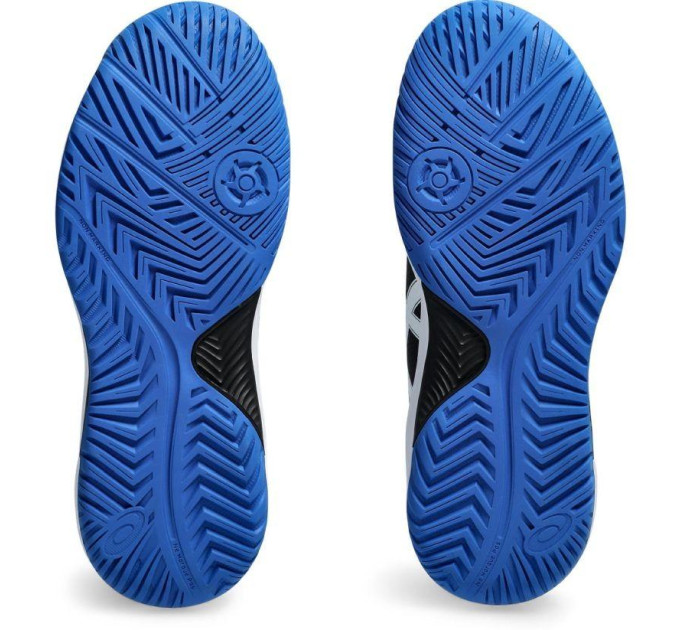 Дитячі кросівки Asics Gel-Dedicate 8 GS Чорний Синій 38 (1044A077-002 38)