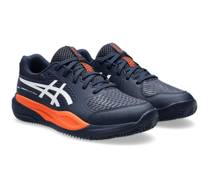 Кросівки дит. Asics GEL-RESOLUTION X GS CLAY Midnight/White (37.5) 5 1044A080-400 37.5