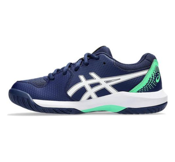 Дитячі тенісни кросівки Asics Gel-Dedicate 8 Темно-синій 32.5 (1044A077-401 32.5)
