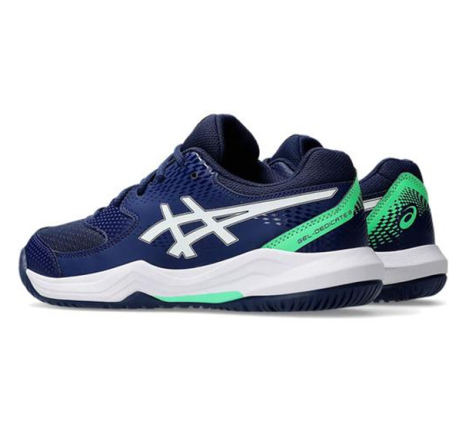 Дитячі тенісни кросівки Asics Gel-Dedicate 8 Темно-синій 32.5 (1044A077-401 32.5)