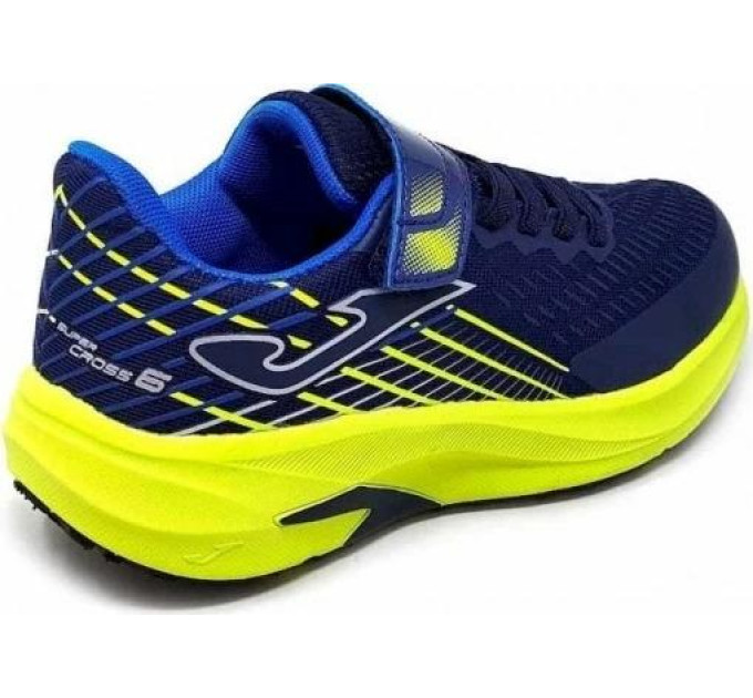 Кросівки дитячі Joma SUPER CROSS JR Синій Жовтий 27 (JCROSW2403V 27)