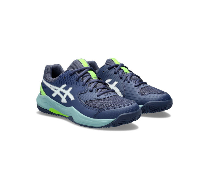 Дитячі тенісни кросівки Asics Gel-Dedicate 8 padel Темно-синій 37.5 (1044A064-402 37.5)