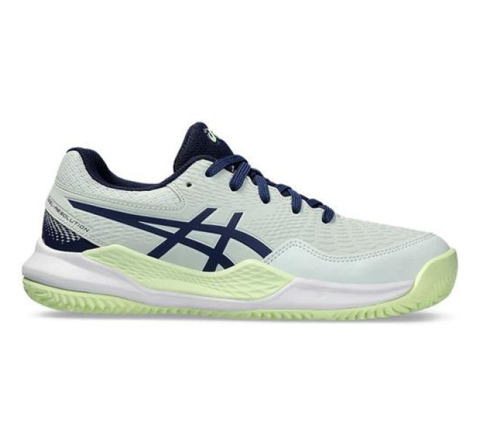 Дитячі тенісни кросівки Asics GEL-RESOLUTION 9 clay Світло-зелений 33.5 (1044A068-301 33.5)