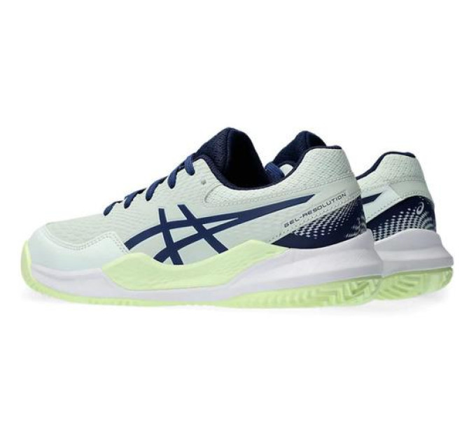 Дитячі тенісни кросівки Asics GEL-RESOLUTION 9 clay Світло-зелений 33.5 (1044A068-301 33.5)