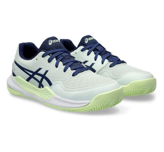 Дитячі тенісни кросівки Asics GEL-RESOLUTION 9 clay Світло-зелений 33.5 (1044A068-301 33.5)