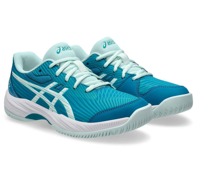 Дитячі тенісни кросівки Asics Gel-game 9 Бірюзовий 37 (1044A052-406 37)