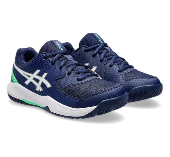 Дитячі тенісни кросівки Asics Gel-Dedicate 8 Темно-синій 36 (1044A077-401 36)