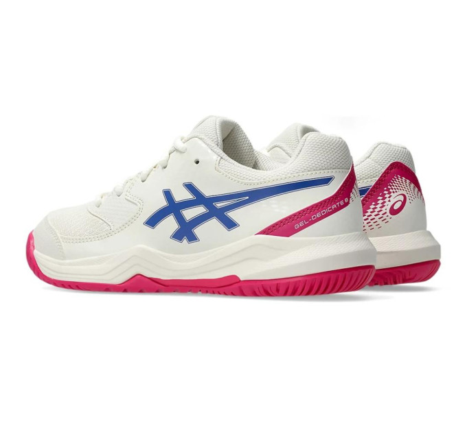 Кросівки дит. Asics GEL-Dedicate 8 Cream/Dark Cobalt (38) 1044A077-105 38