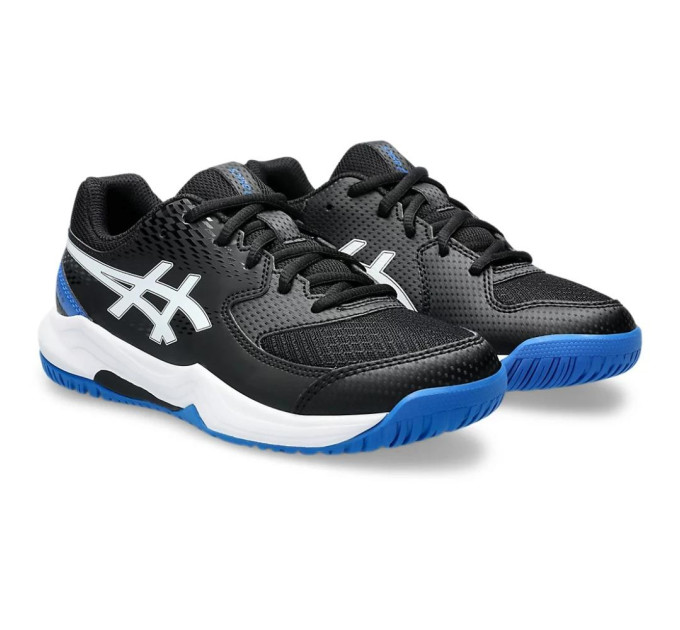 Кросівки дит. Asics GEL-Dedicate 8 black/white/blue (33) 1044A077-002 33