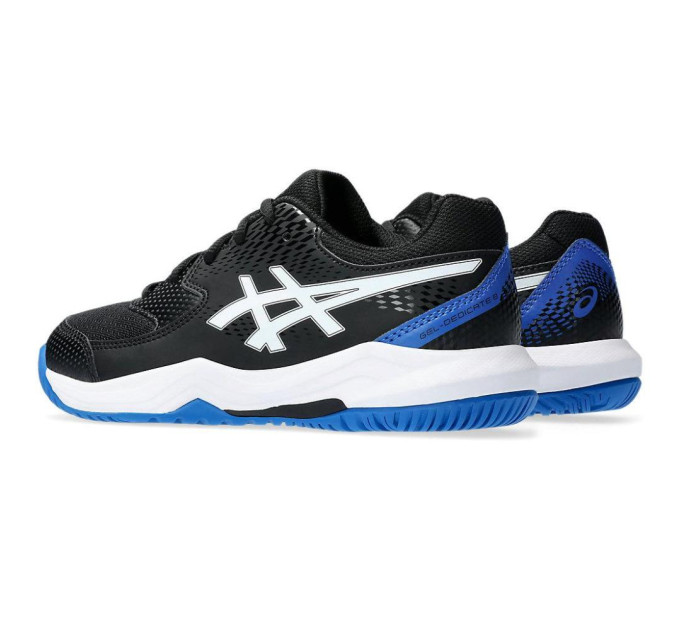 Кросівки дит. Asics GEL-Dedicate 8 black/white/blue (33,5) 1044A077-002 33,5