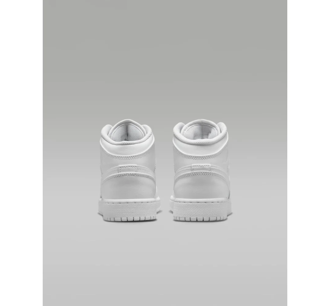 Дитячі Кросівки Nike AIR JORDAN 1 MID Білий 37.5 (7d554725-136 37.5)