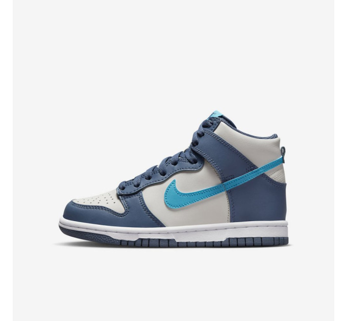Дитячі Кросівки Nike Dunk High Синій 36.5 (7dDB2179-006 36.5)