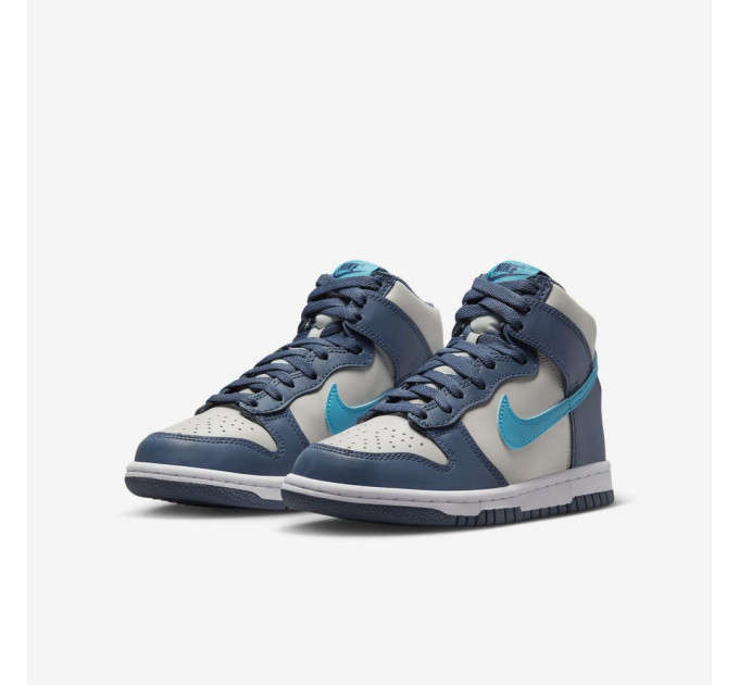 Дитячі Кросівки Nike Dunk High Синій 36.5 (7dDB2179-006 36.5)