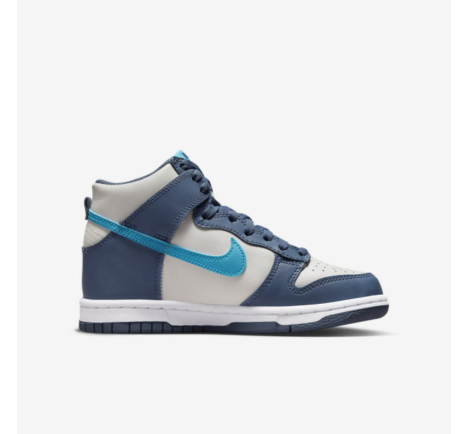 Дитячі Кросівки Nike Dunk High Синій 36.5 (7dDB2179-006 36.5)