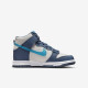 Дитячі Кросівки Nike Dunk High Синій 36.5 (7dDB2179-006 36.5)