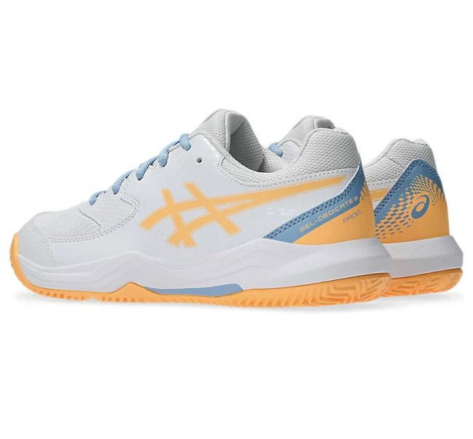 Кросівки дит. Asics Gel-Dedicate 8 White/Orange Glow 35.5 1044A064-104 35.5