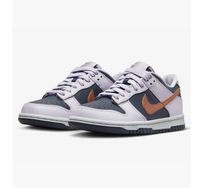 Дитячі Кросівки Nike DUNK LOW SE 1 Сірий 36.5 (7dDX1663-400 36.5)