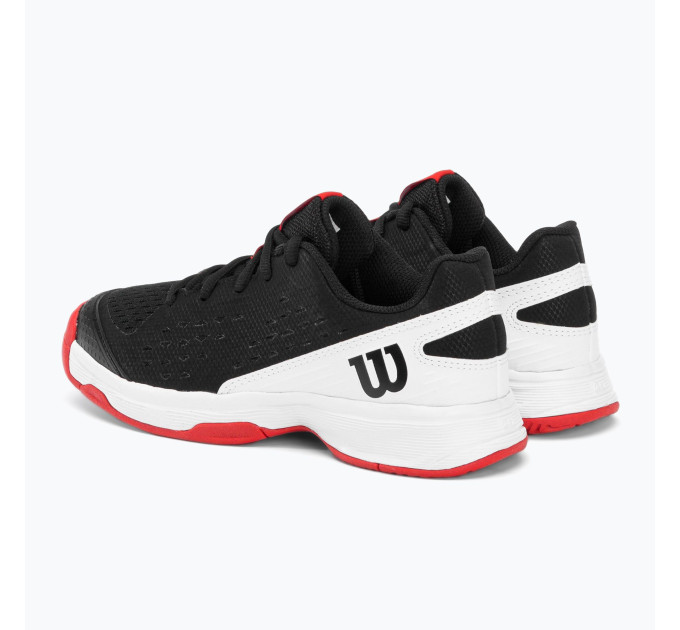 Дитячі Кросівки Wilson RUSH PRO JR L Чорний Білий 29,5 (WRS330100 29,5)