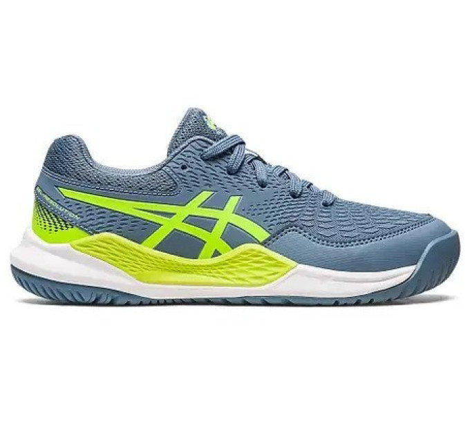 Кросівки для хлопчиків Asics GEL-RESOLUTION 9 GS grey/green Сірий, Зелений (35.5) 3.5 (1044A067-400)