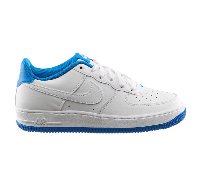 Дитячі Кросівки Nike AIR FORCE 1 ESS Білий Синій 38 (7dDV1331-101 38)