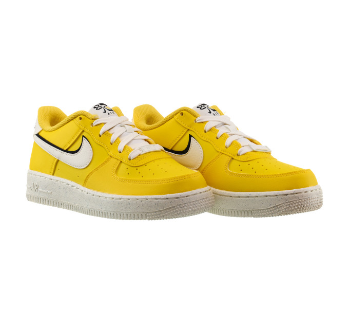 Дитячі Кросівки Nike AIR FORCE 1 LV8 Жовтий 37.5 (7dDQ0359-700 37.5)