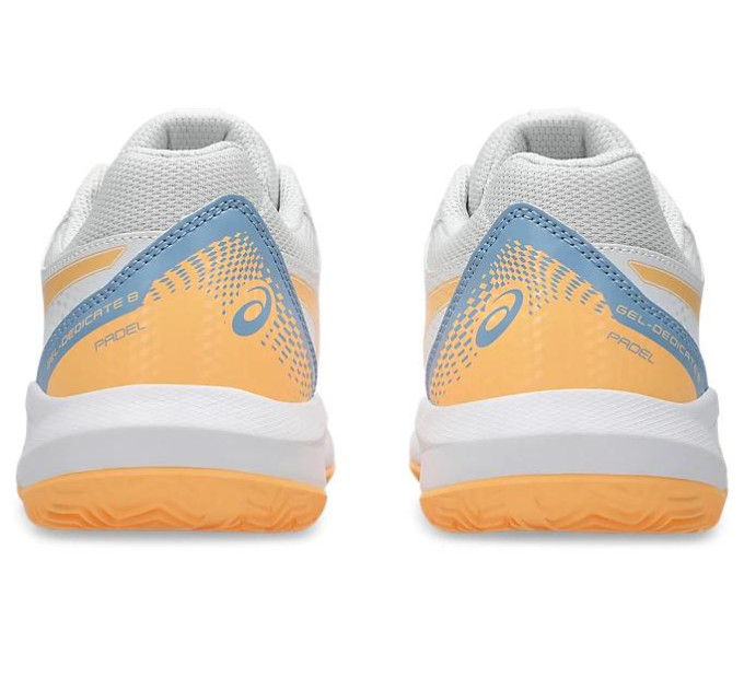 Кросівки дит. Asics Gel-Dedicate 8 White/Orange Glow 37 1044A064-104 37