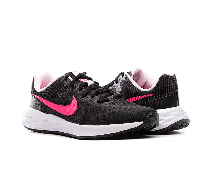 Дитячі Кросівки Nike REVOLUTION 6 NN (GS) Чорний 38.5 (7dDD1096-007 38.5)