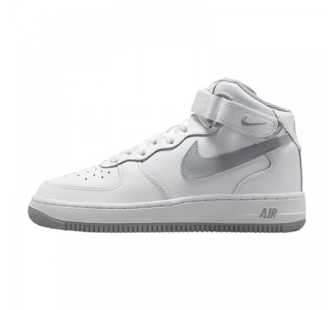 Дитячі Кросівки Nike AIR FORCE 1 MID Білий 37.5 (7dDH2933-101 37.5)