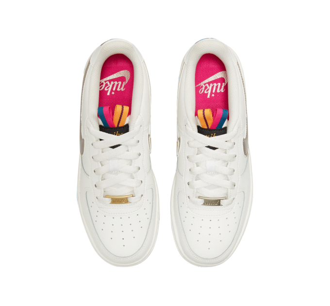 Дитячі Кросівки NIKE AIR FORCE 1 LV8 Бежевий 38.5 (7dDH9595-001 38.5)