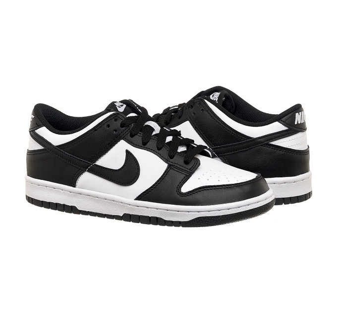 Дитячі Кросівки Nike DUNK LOW Чорний 37.5 (7dCW1590-100 37.5)
